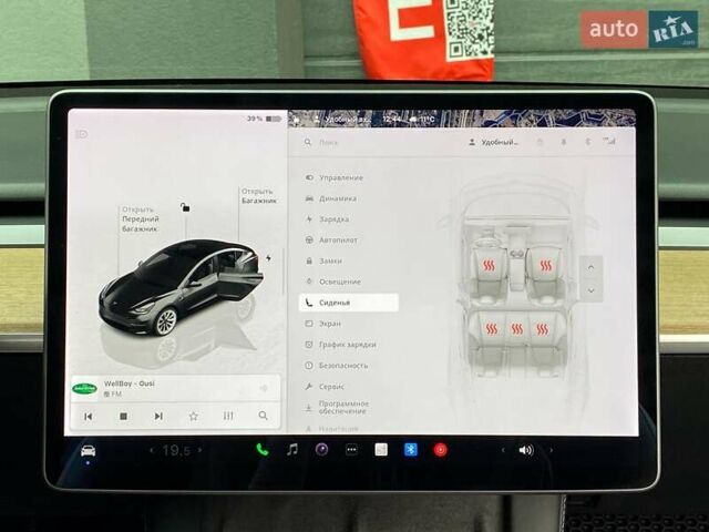 Тесла Модель 3 2022 у Києві на Automoto.ua Чорний Тесла Модель 3, об'ємом двигуна 0 л та пробігом 44 тис. км за 25500 $, фото 20 на Automoto.ua