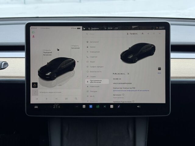 Черный Тесла Модель 3, объемом двигателя 0 л и пробегом 35 тыс. км за 19800 $, фото 15 на Automoto.ua