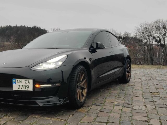 Черный Тесла Модель 3, объемом двигателя 0 л и пробегом 62 тыс. км за 27000 $, фото 16 на Automoto.ua
