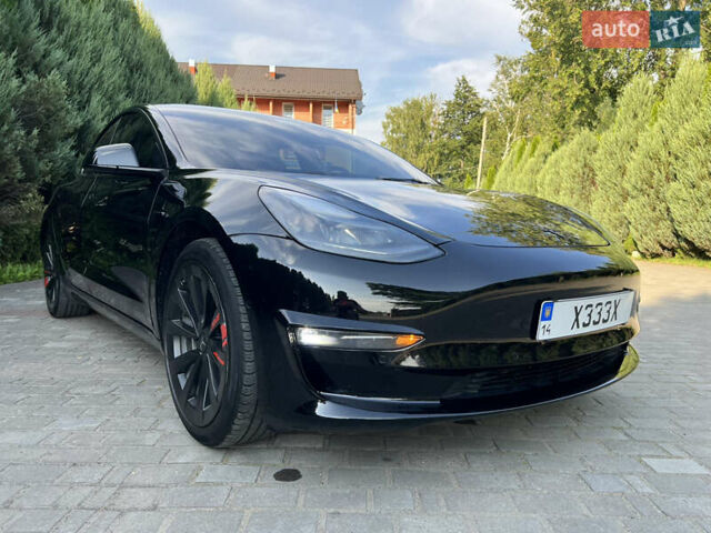 Чорний Тесла Модель 3, об'ємом двигуна 0 л та пробігом 112 тис. км за 22900 $, фото 2 на Automoto.ua