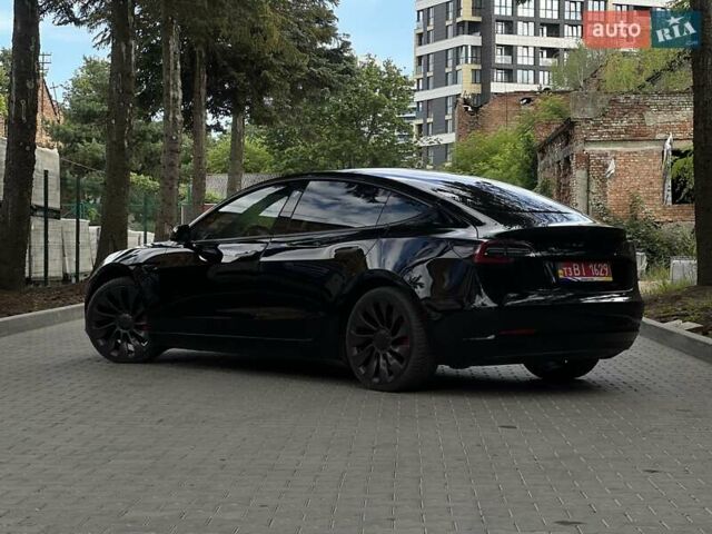 Тесла Модель 3 2022 у Львові на Automoto.ua Чорний Тесла Модель 3, об'ємом двигуна 0 л та пробігом 75 тис. км за 27500 $, фото 5 на Automoto.ua