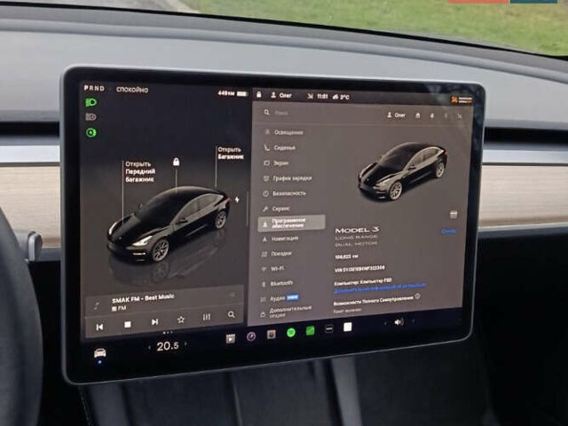 Чорний Тесла Модель 3, об'ємом двигуна 0 л та пробігом 110 тис. км за 19500 $, фото 5 на Automoto.ua