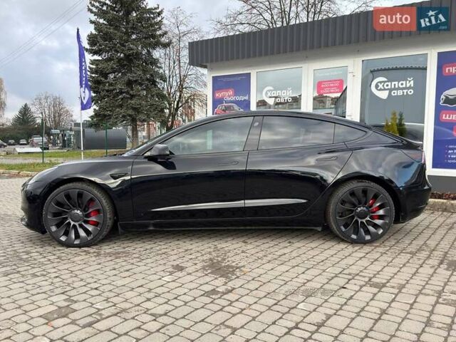 Чорний Тесла Модель 3, об'ємом двигуна 0 л та пробігом 75 тис. км за 27500 $, фото 1 на Automoto.ua