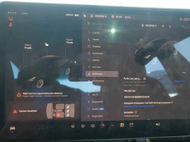 Черный Тесла Модель 3, объемом двигателя 0 л и пробегом 196 тыс. км за 13300 $, фото 16 на Automoto.ua