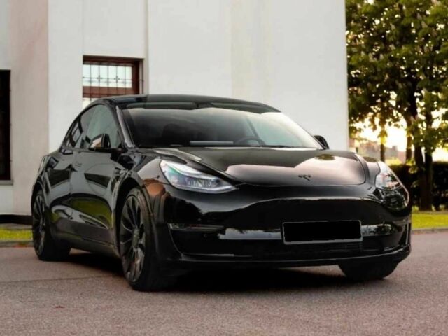 Черный Тесла Модель 3, объемом двигателя 0 л и пробегом 79 тыс. км за 12500 $, фото 2 на Automoto.ua