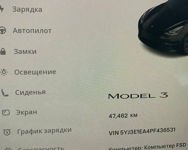 Чорний Тесла Модель 3, об'ємом двигуна 0 л та пробігом 47 тис. км за 19900 $, фото 25 на Automoto.ua