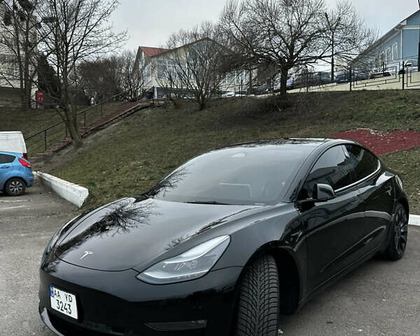 Черный Тесла Модель 3, объемом двигателя 0 л и пробегом 43 тыс. км за 27800 $, фото 2 на Automoto.ua