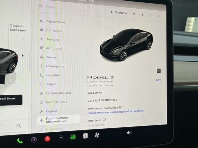 Черный Тесла Модель 3, объемом двигателя 0 л и пробегом 238 тыс. км за 17999 $, фото 6 на Automoto.ua