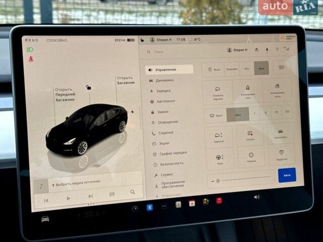 Черный Тесла Модель 3, объемом двигателя 0 л и пробегом 56 тыс. км за 23500 $, фото 25 на Automoto.ua