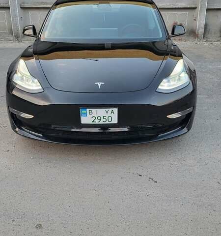 Черный Тесла Модель 3, объемом двигателя 0 л и пробегом 56 тыс. км за 21500 $, фото 1 на Automoto.ua