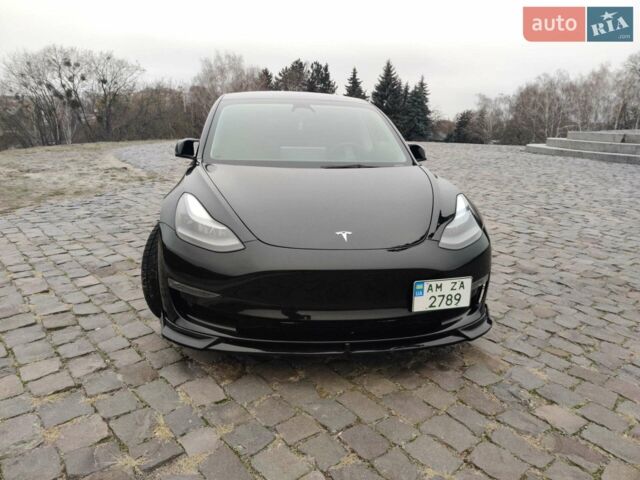Черный Тесла Модель 3, объемом двигателя 0 л и пробегом 40 тыс. км за 26500 $, фото 33 на Automoto.ua