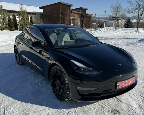 Чорний Тесла Модель 3, об'ємом двигуна 0 л та пробігом 43 тис. км за 22500 $, фото 1 на Automoto.ua