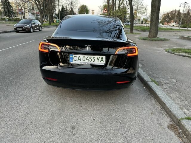 Черный Тесла Модель 3, объемом двигателя 0 л и пробегом 42 тыс. км за 21000 $, фото 1 на Automoto.ua