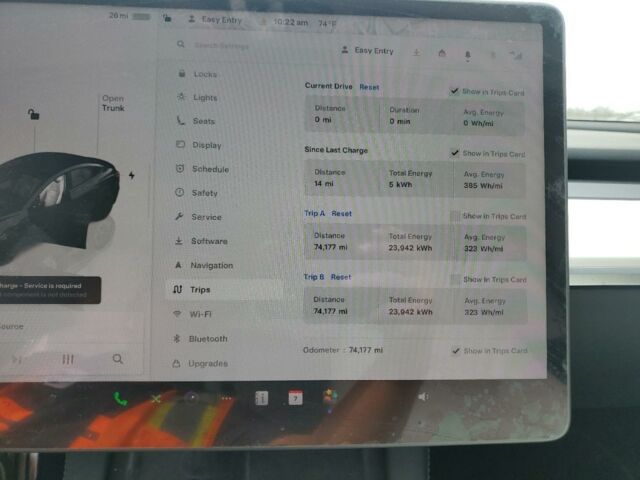 Черный Тесла Модель 3, объемом двигателя 0 л и пробегом 119 тыс. км за 16600 $, фото 8 на Automoto.ua