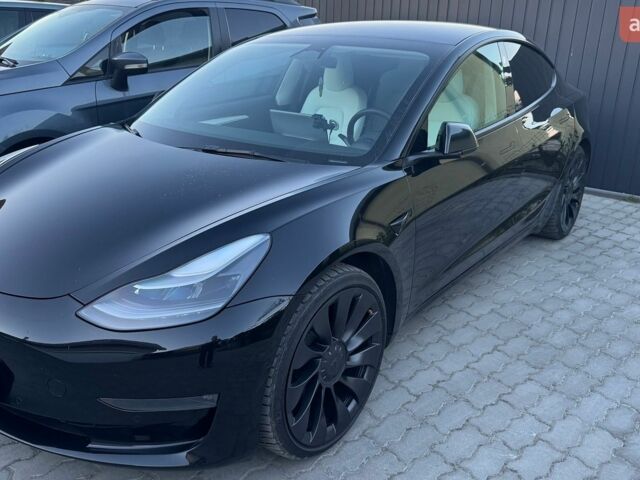 Черный Тесла Модель 3, объемом двигателя 0 л и пробегом 100 тыс. км за 19000 $, фото 1 на Automoto.ua