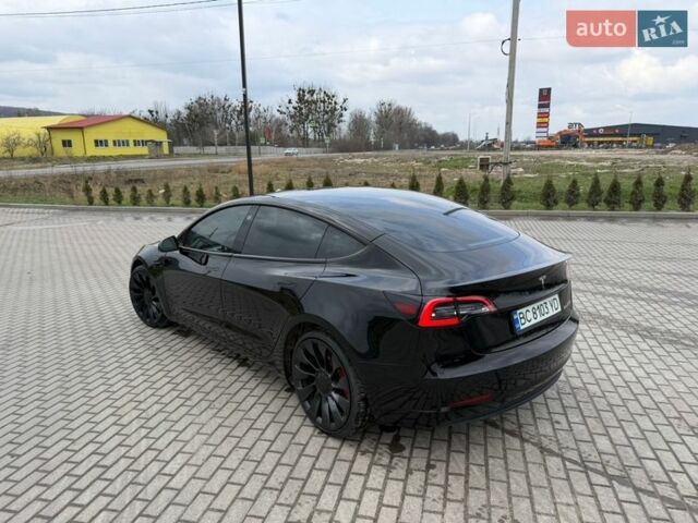 Черный Тесла Модель 3, объемом двигателя 0 л и пробегом 43 тыс. км за 21999 $, фото 2 на Automoto.ua