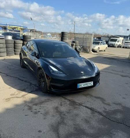Черный Тесла Модель 3, объемом двигателя 0 л и пробегом 54 тыс. км за 28500 $, фото 3 на Automoto.ua