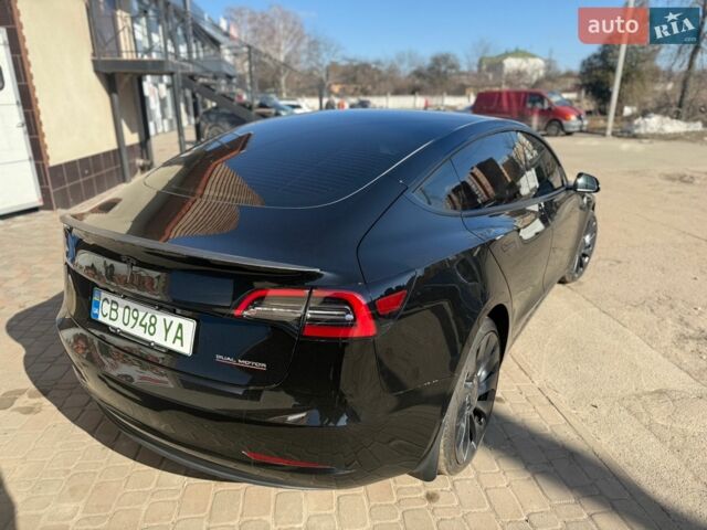 Черный Тесла Модель 3, объемом двигателя 0 л и пробегом 34 тыс. км за 24300 $, фото 5 на Automoto.ua