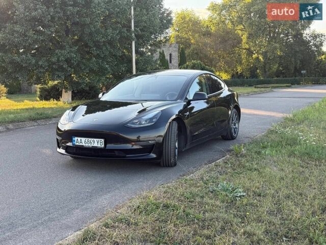 Черный Тесла Модель 3, объемом двигателя 0 л и пробегом 53 тыс. км за 21000 $, фото 2 на Automoto.ua