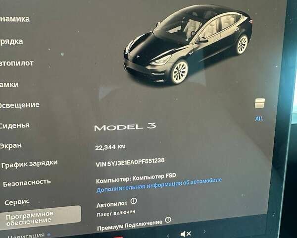 Черный Тесла Модель 3, объемом двигателя 0 л и пробегом 22 тыс. км за 22800 $, фото 62 на Automoto.ua