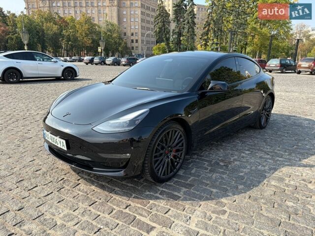 Черный Тесла Модель 3, объемом двигателя 0 л и пробегом 29 тыс. км за 24900 $, фото 1 на Automoto.ua