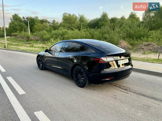 Черный Тесла Модель 3, объемом двигателя 0 л и пробегом 25 тыс. км за 28500 $, фото 2 на Automoto.ua