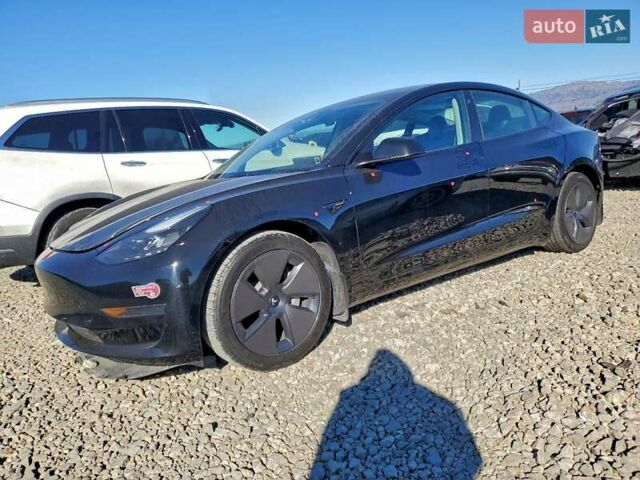 Черный Тесла Модель 3, объемом двигателя 0 л и пробегом 62 тыс. км за 6600 $, фото 1 на Automoto.ua
