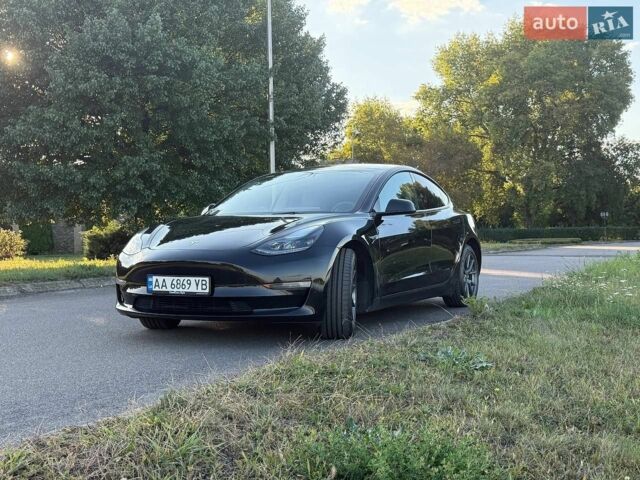 Черный Тесла Модель 3, объемом двигателя 0 л и пробегом 53 тыс. км за 21000 $, фото 1 на Automoto.ua