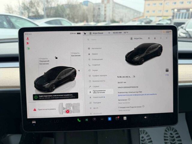 Черный Тесла Модель 3, объемом двигателя 0 л и пробегом 45 тыс. км за 17200 $, фото 6 на Automoto.ua