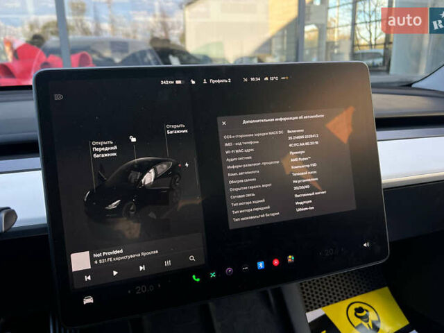 Чорний Тесла Модель 3, об'ємом двигуна 0 л та пробігом 16 тис. км за 22900 $, фото 24 на Automoto.ua