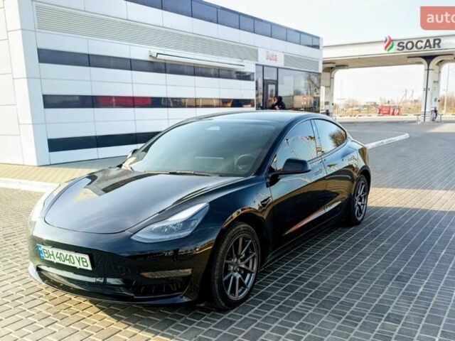 Черный Тесла Модель 3, объемом двигателя 0 л и пробегом 104 тыс. км за 16950 $, фото 1 на Automoto.ua