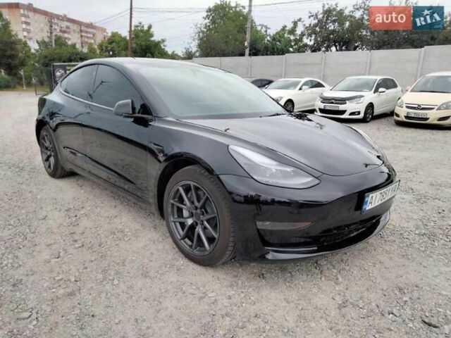 Черный Тесла Модель 3, объемом двигателя 0 л и пробегом 21 тыс. км за 21500 $, фото 3 на Automoto.ua