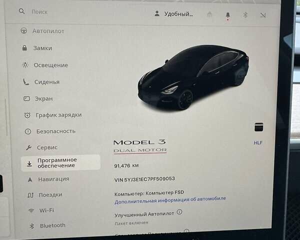 Чорний Тесла Модель 3, об'ємом двигуна 0 л та пробігом 92 тис. км за 23500 $, фото 11 на Automoto.ua