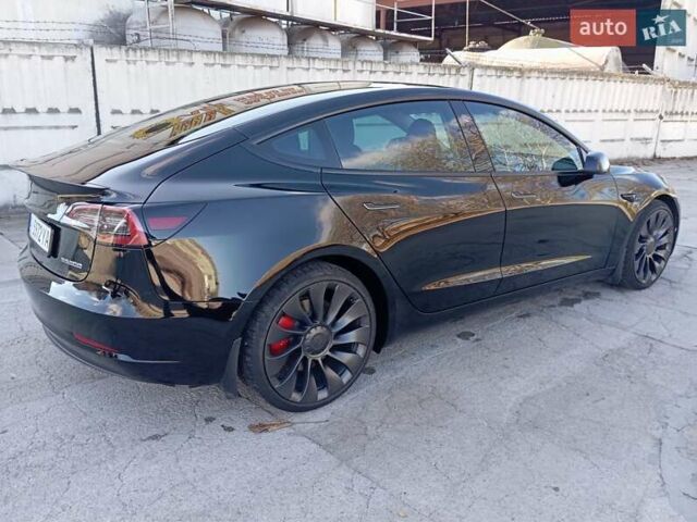 Чорний Тесла Модель 3, об'ємом двигуна 0 л та пробігом 27 тис. км за 25000 $, фото 1 на Automoto.ua