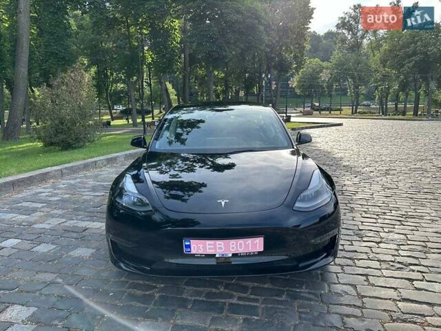 Черный Тесла Модель 3, объемом двигателя 0 л и пробегом 2 тыс. км за 23500 $, фото 1 на Automoto.ua
