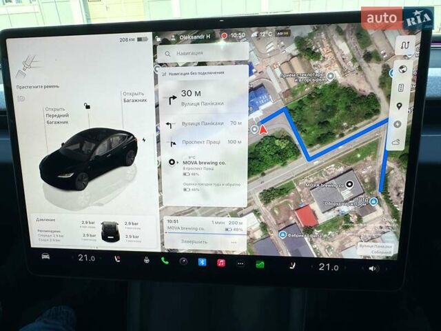 Чорний Тесла Модель 3, об'ємом двигуна 0 л та пробігом 16 тис. км за 26497 $, фото 30 на Automoto.ua