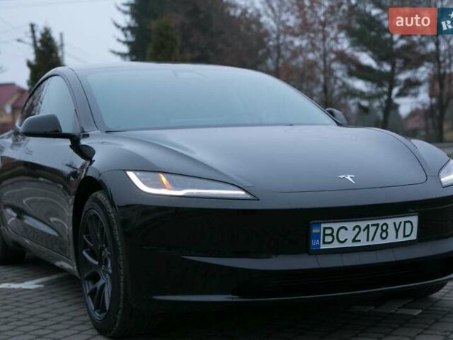 Черный Тесла Модель 3, объемом двигателя 0 л и пробегом 4 тыс. км за 28500 $, фото 1 на Automoto.ua