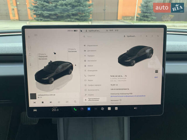 Чорний Тесла Модель 3, об'ємом двигуна 0 л та пробігом 16 тис. км за 32900 $, фото 15 на Automoto.ua