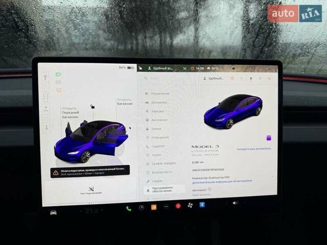 Черный Тесла Модель 3, объемом двигателя 0 л и пробегом 8 тыс. км за 32999 $, фото 18 на Automoto.ua