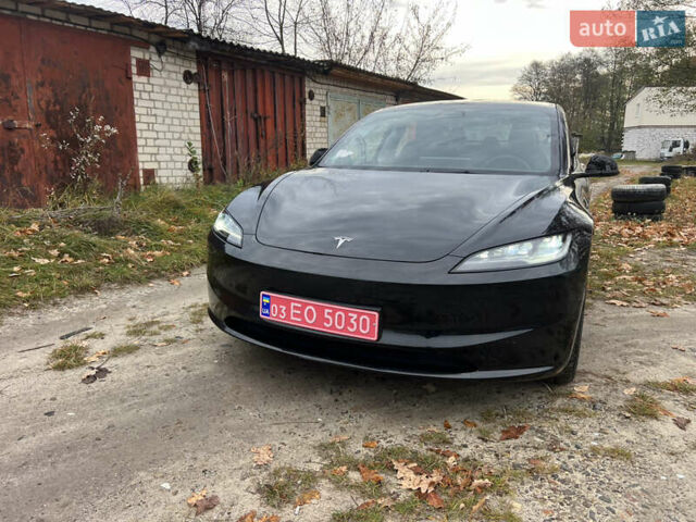 Черный Тесла Модель 3, объемом двигателя 0 л и пробегом 21 тыс. км за 21700 $, фото 1 на Automoto.ua
