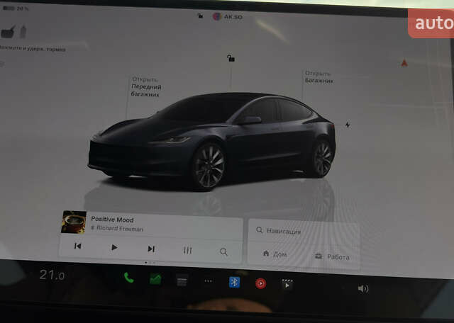 Чорний Тесла Модель 3, об'ємом двигуна 0 л та пробігом 44 тис. км за 33500 $, фото 18 на Automoto.ua