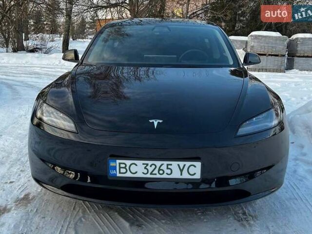 Черный Тесла Модель 3, объемом двигателя 0 л и пробегом 46 тыс. км за 27900 $, фото 1 на Automoto.ua