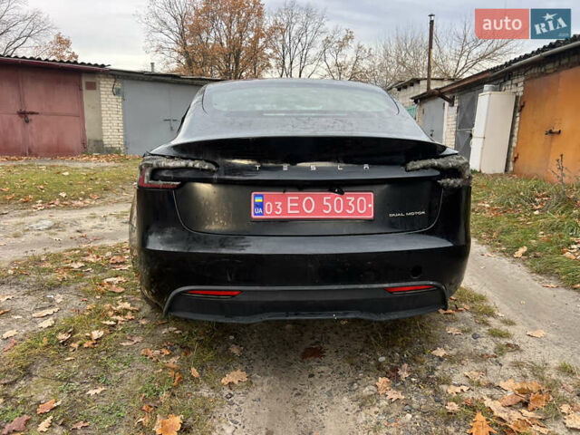 Черный Тесла Модель 3, объемом двигателя 0 л и пробегом 21 тыс. км за 21700 $, фото 4 на Automoto.ua