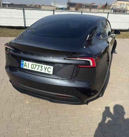 Черный Тесла Модель 3, объемом двигателя 0 л и пробегом 5 тыс. км за 30700 $, фото 2 на Automoto.ua