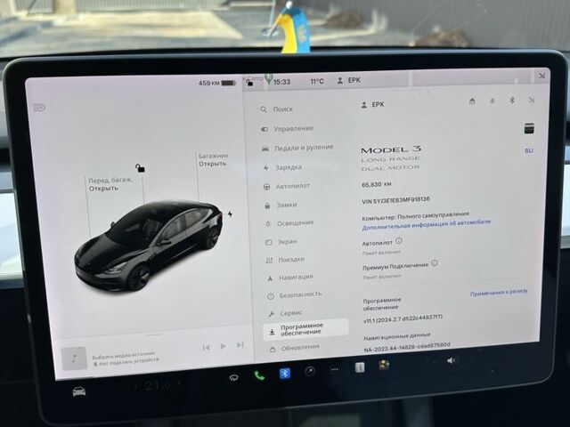 Черный Тесла Модель 3, объемом двигателя 0 л и пробегом 65 тыс. км за 24000 $, фото 6 на Automoto.ua
