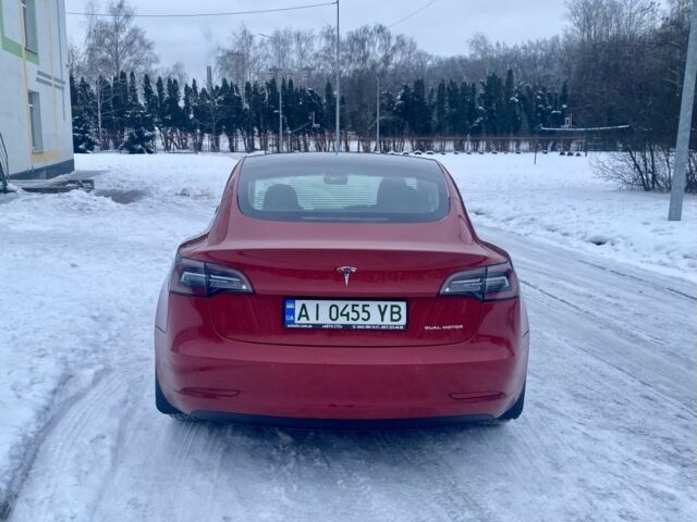 Красный Тесла Модель 3, объемом двигателя 0 л и пробегом 55 тыс. км за 21000 $, фото 4 на Automoto.ua
