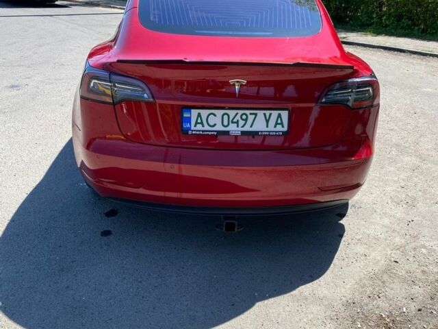 Червоний Тесла Модель 3, об'ємом двигуна 0 л та пробігом 137 тис. км за 13500 $, фото 4 на Automoto.ua