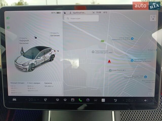 Червоний Тесла Модель 3, об'ємом двигуна 0 л та пробігом 155 тис. км за 16200 $, фото 13 на Automoto.ua