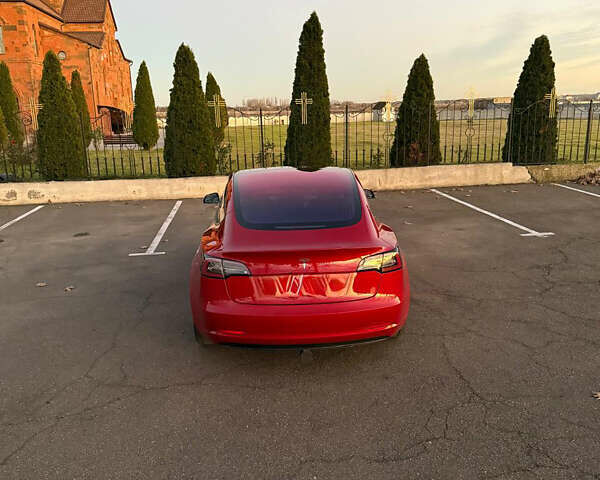 Червоний Тесла Модель 3, об'ємом двигуна 0 л та пробігом 90 тис. км за 16499 $, фото 5 на Automoto.ua