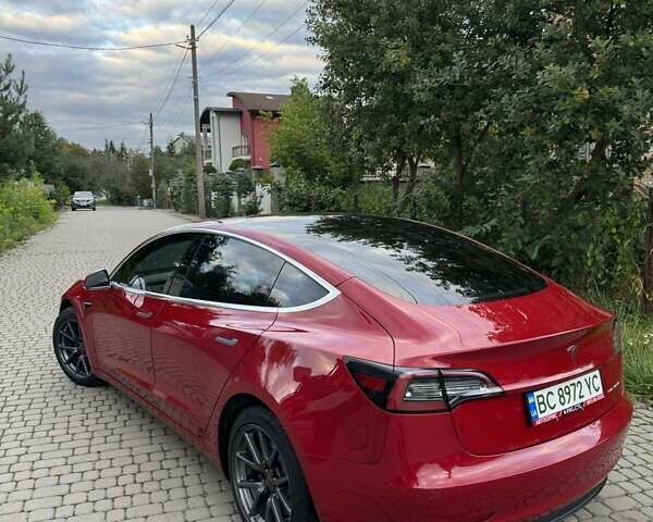 Красный Тесла Модель 3, объемом двигателя 0 л и пробегом 65 тыс. км за 16800 $, фото 5 на Automoto.ua